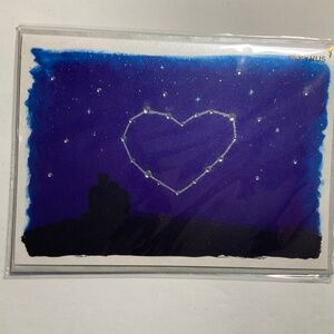 Papyrus Valentine’s Day card New in package Stars in the Sky